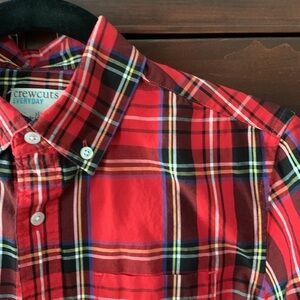 Crewcuts Boy’s Plaid Shirt